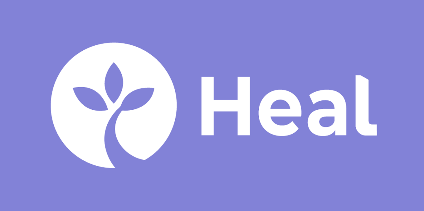 Heal Rewilding purple logo