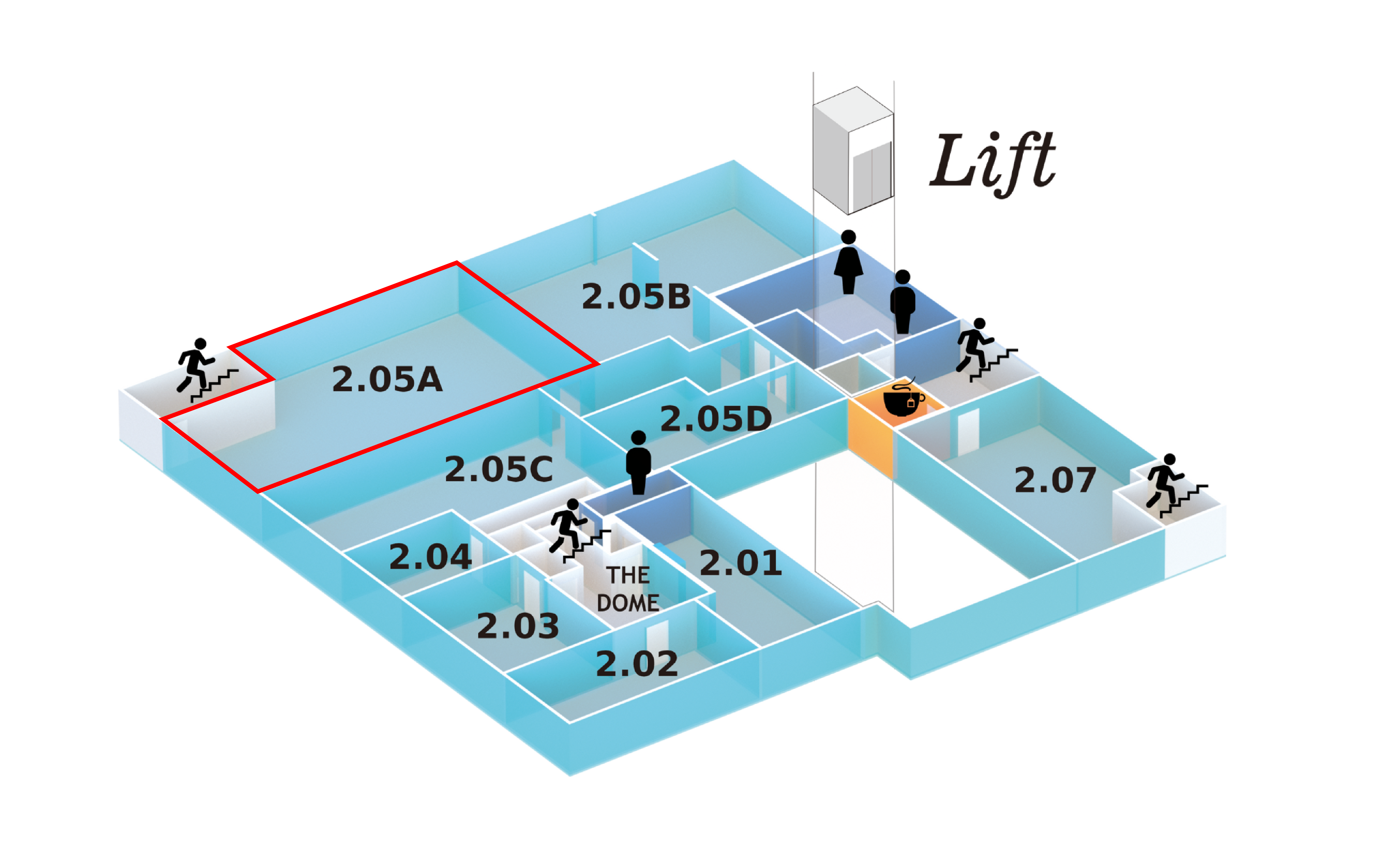 2.05A floor plan