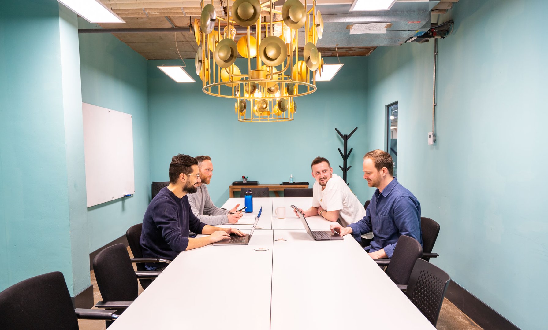 Fuel Studios coworking space meeting room in central Norwich