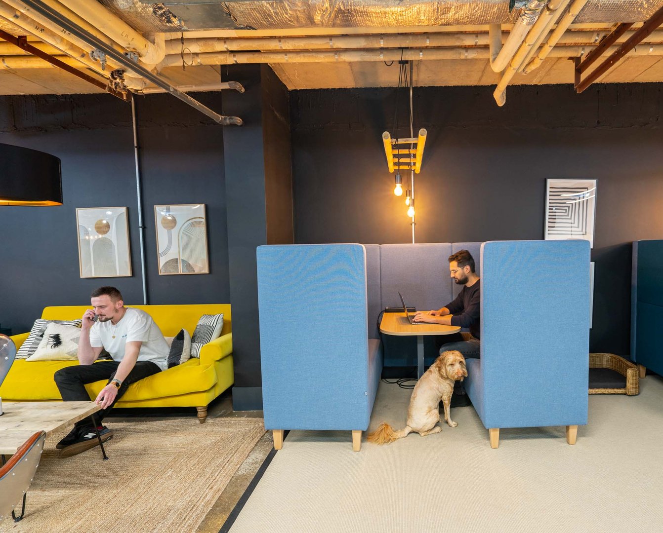 Fuel Studios coworking space in Norwich breakout area