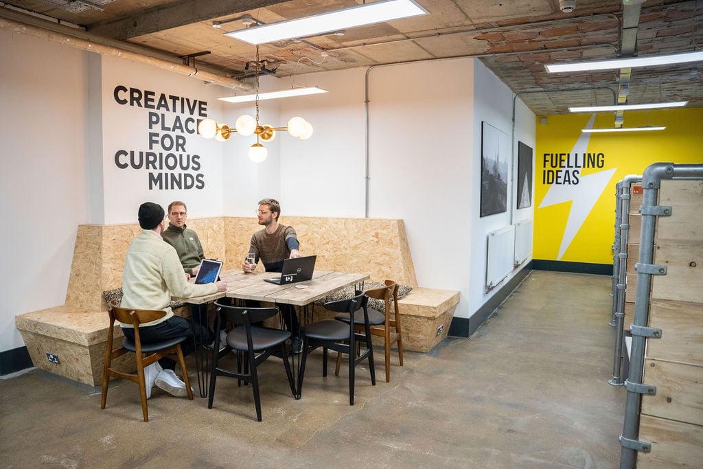 Fuel Studios coworking space breakout are in norwich