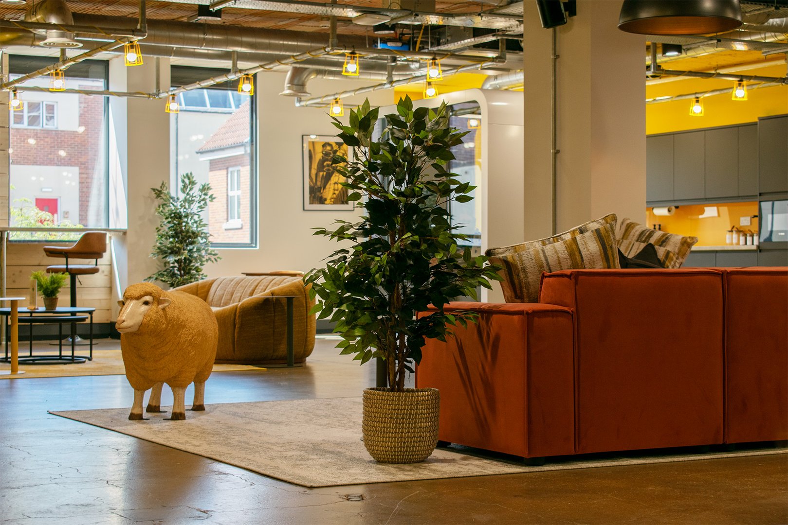 Fuel Studios office space to let level 4 breakout in Norwich