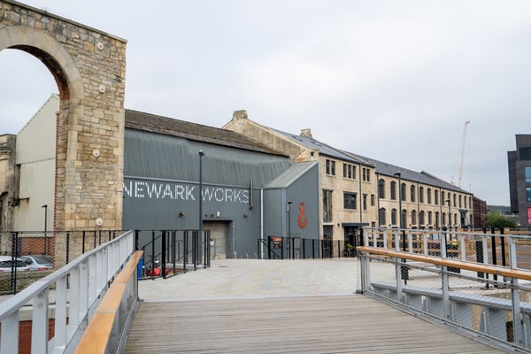 Newark Works Bath Workspace Building 4, Before Image