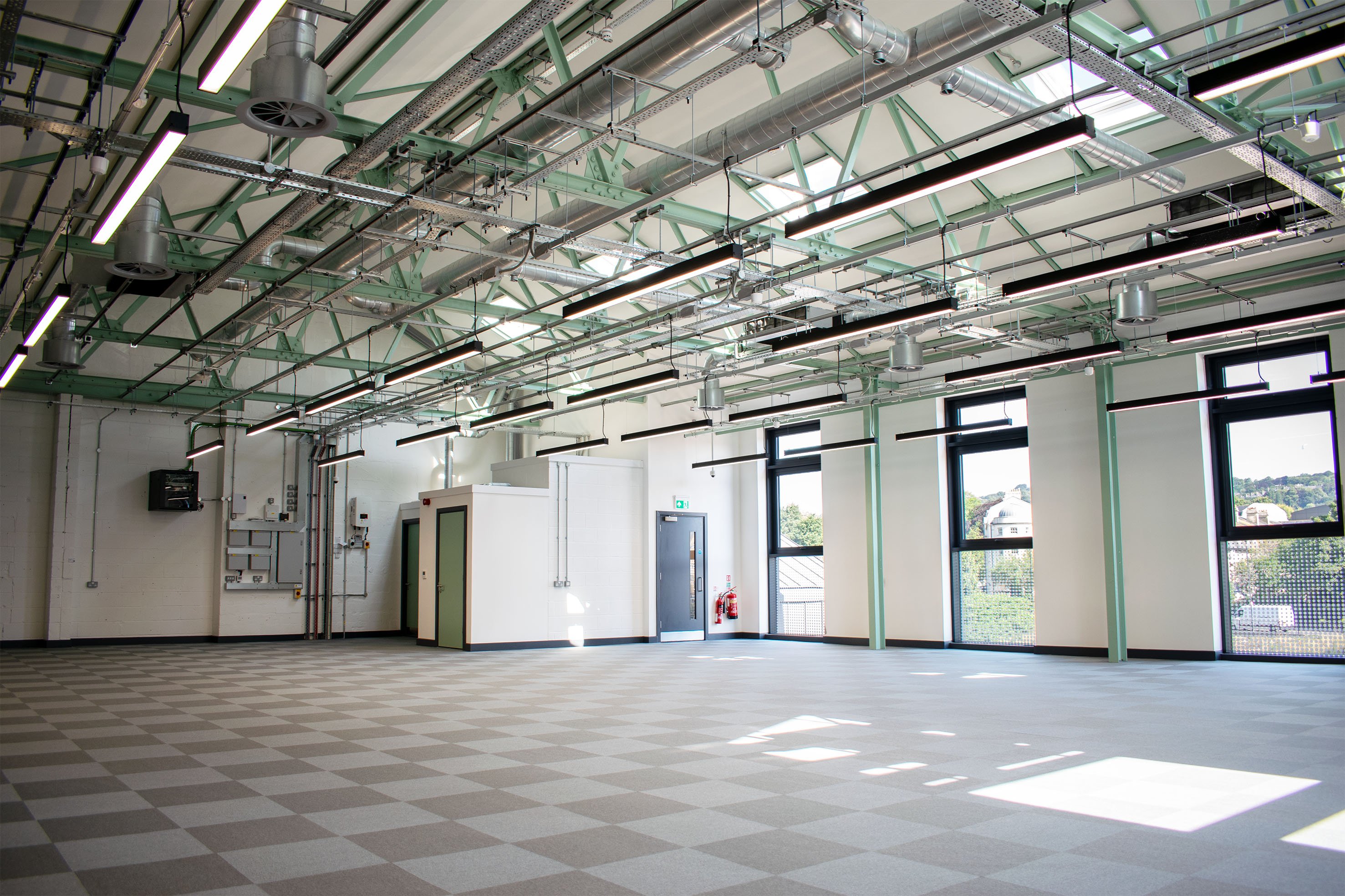 Unit 4.02 office space at Newark Works in Bath