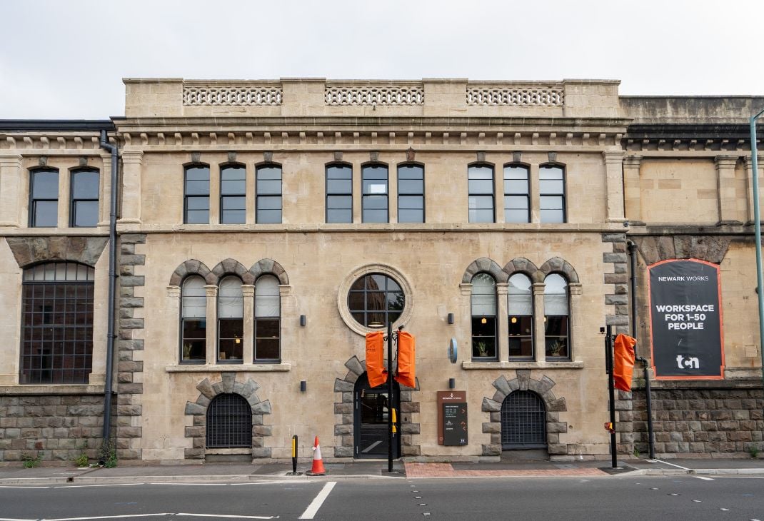 After: Newark Works, creative workspace in Bath, UK