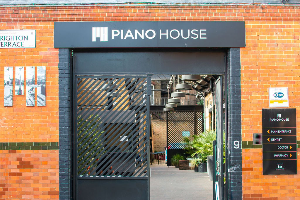 TCN Piano House Brixton Outside Entrance Doors