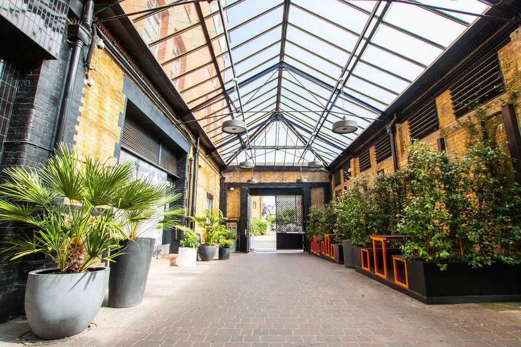 TCN Piano House Brixton Atrium At Entrance of Building