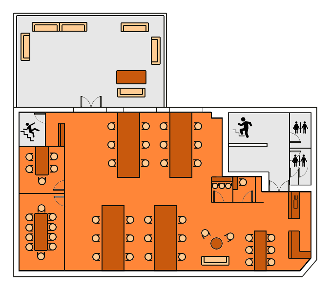Piano House - 501 floorplan PNG