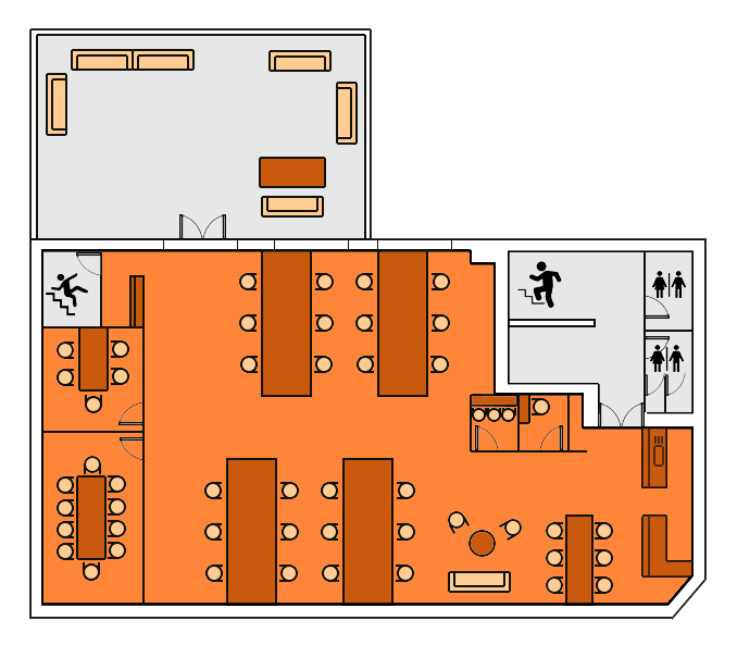 Piano House - 501 floorplan PNG
