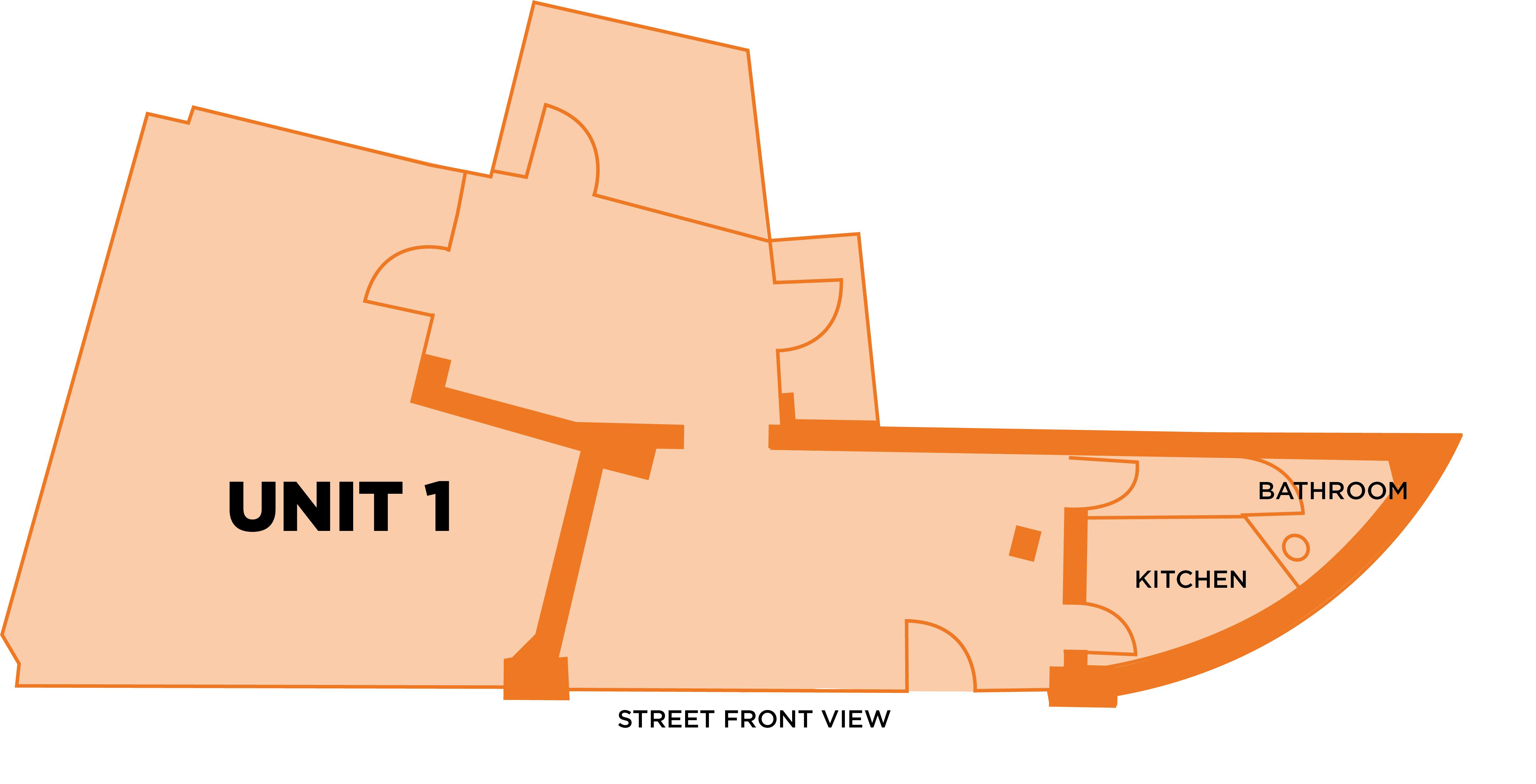 Unit 1 2D Floor Plan