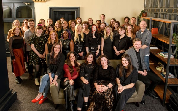 The Content Emporium's team pictured in TCN's Bristol Workspace, Temple 1852